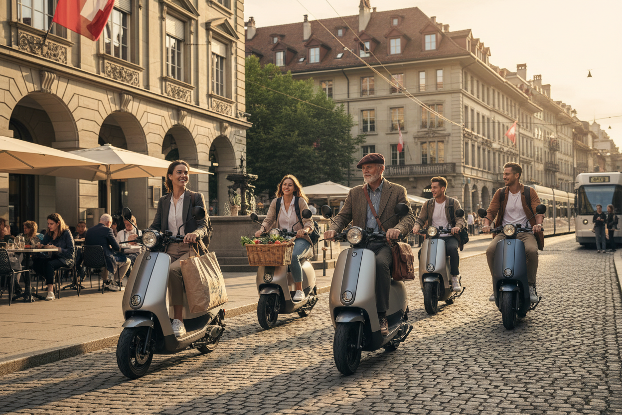 Was ist ein E-Roller? Einfach erklärt für die Schweiz