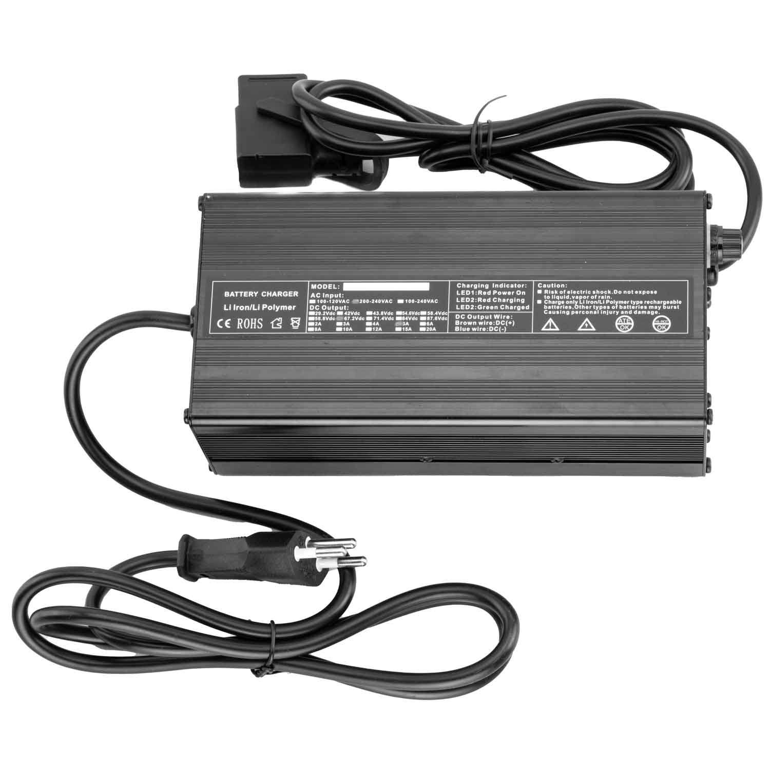 Ladegerät 60V 5A | 3.0 S & 6.0 S - ESOMOTO