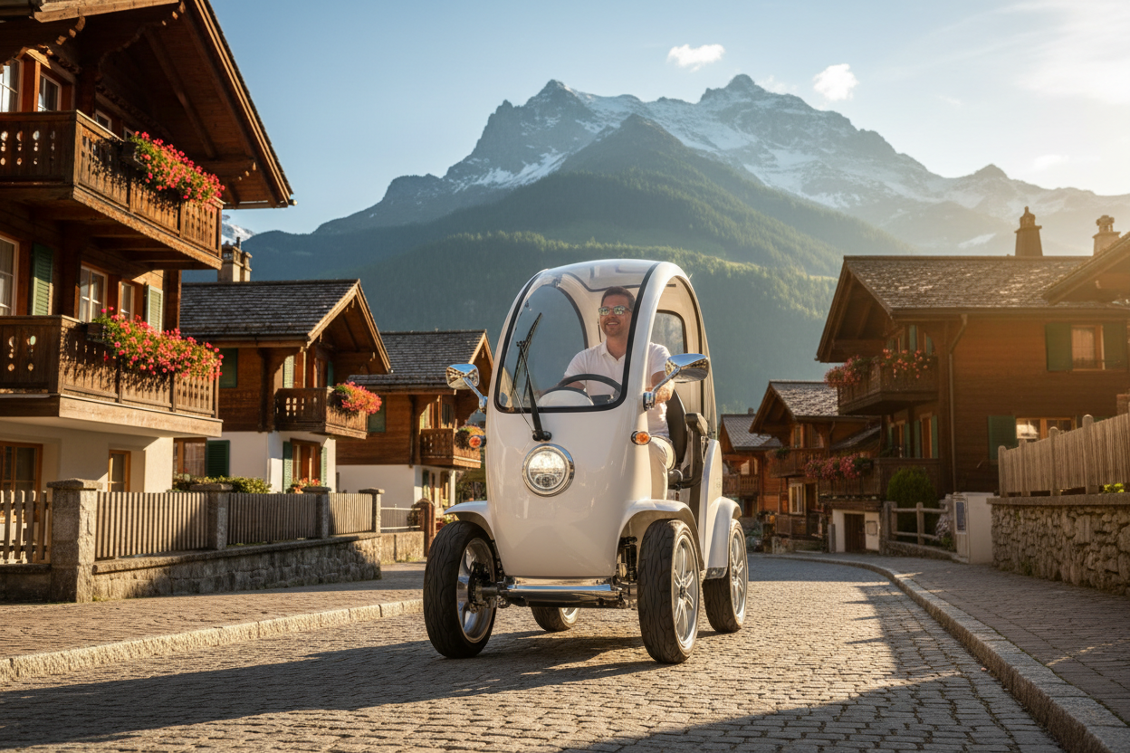 E‑Roller ohne Führerschein in der Schweiz: Welche Fahrzeuge darf ich fahren?